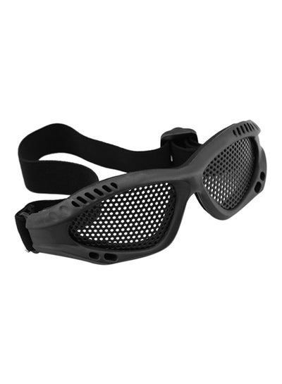 Buy Outdoor Eye Protection With Mesh Eye Protector Black in UAE