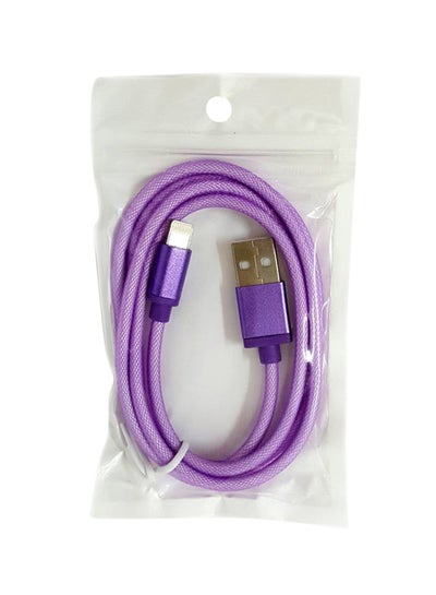 Buy Lightning Cable Purple in Saudi Arabia