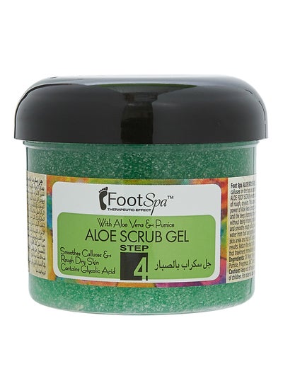 Buy Aloe Scrub Gel Green 4ounce in UAE