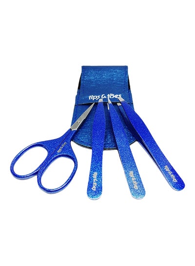 Buy 4-Piece Manicure Kit Blue in UAE