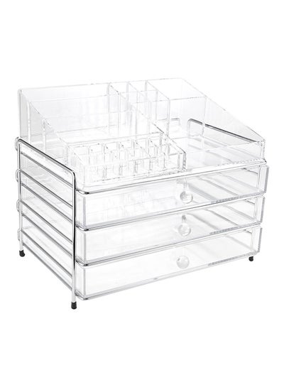 Buy Cosmetic Organizer Clear in Saudi Arabia