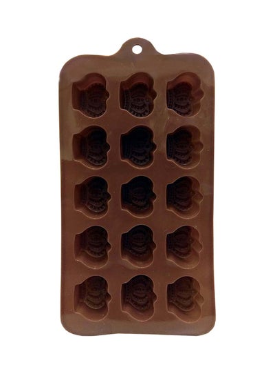 Buy Crown Multipurpose Bake Mold Brown 2x10x21centimeter in UAE