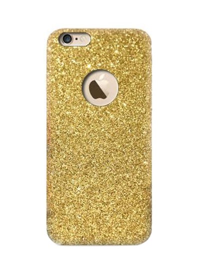 Buy Combination Dual Layer Case Cover For Apple iPhone 6/6s Gold Glitter in UAE