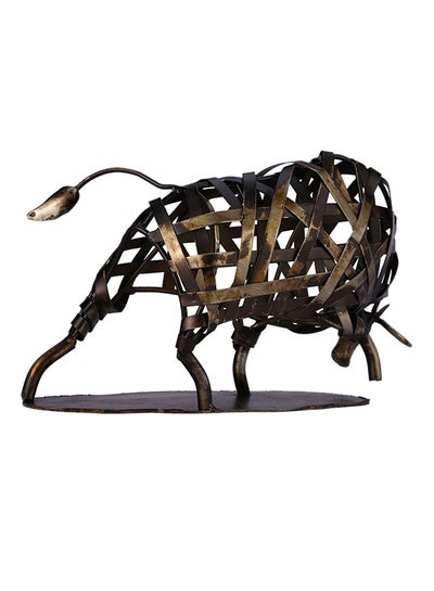 Buy Metal Sculpture Of Iron Braided Cattle Gold 961grams in Saudi Arabia