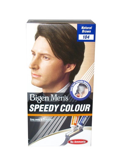 Buy Speedy Hair Colour Natural Brown 104 in Saudi Arabia