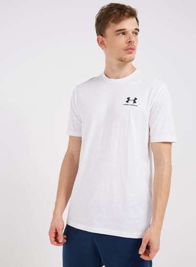 Sportstyle Left Chest Short Sleeves T-Shirt White price in UAE | Noon ...