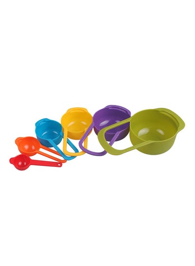 Buy 6-Piece Measuring Cups Multicolour in Saudi Arabia