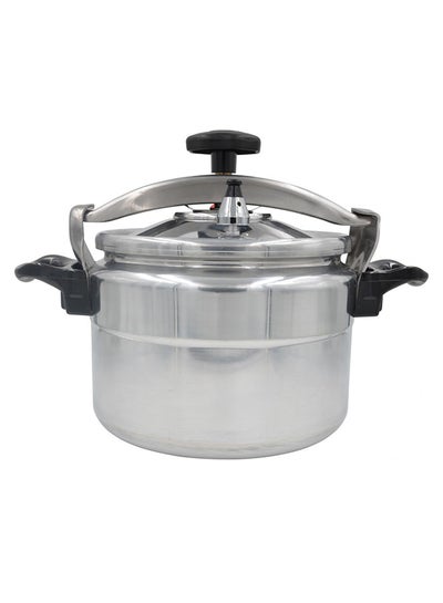 Buy Aluminum Pressure Cooker Silver/Black in UAE