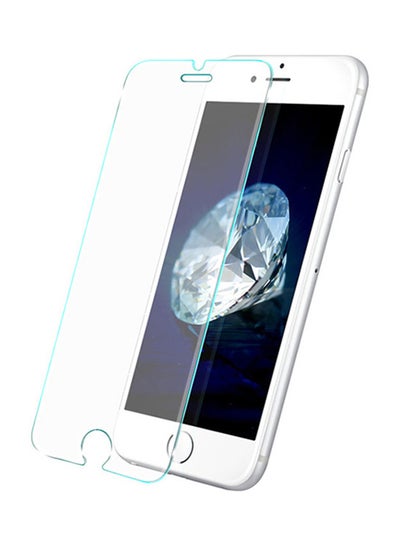 Buy Tempered Glass Screen Protector For Apple iPhone 7/8 Transparent in Saudi Arabia