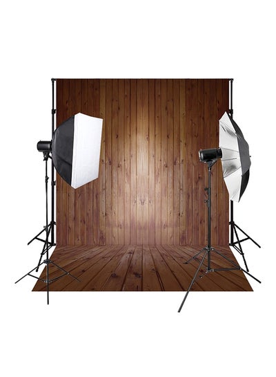 Buy Classic Fashion Wooden Floor Studio Background Brown in Saudi Arabia