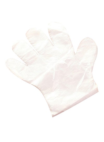 Buy 100-Piece Disposable Gloves Set Multicolour in Egypt