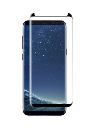 Buy Screen Protector For Samsung Galaxy S8 Plus Black/Clear in UAE