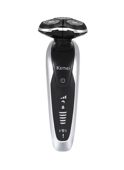 Buy 7 In 1 Electric Hair Shaver Grooming Kit KM - 8867 Black/Silver in Saudi Arabia