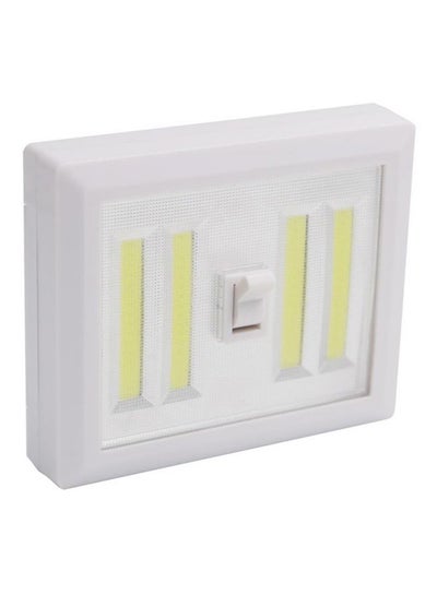 Buy Switch Shape Night Light White/Yellow in Saudi Arabia