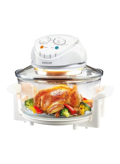 Buy Multifunctional Halogen Oven 1400W SMH330 Clear/White in UAE