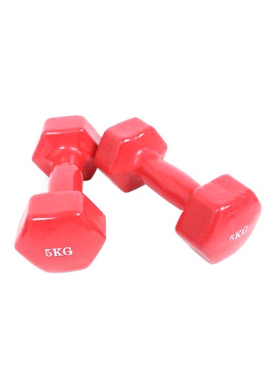 Buy Dumbell Set 2 x 5kg in UAE