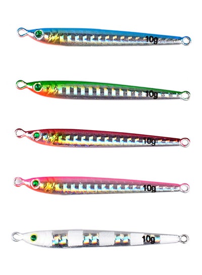 Buy 5-Piece Luya Fishing Lure Bait - 7 cm 7cm in UAE