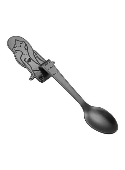 Buy Mermaid Stainless Steel Teaspoon Black 17.4grams in UAE