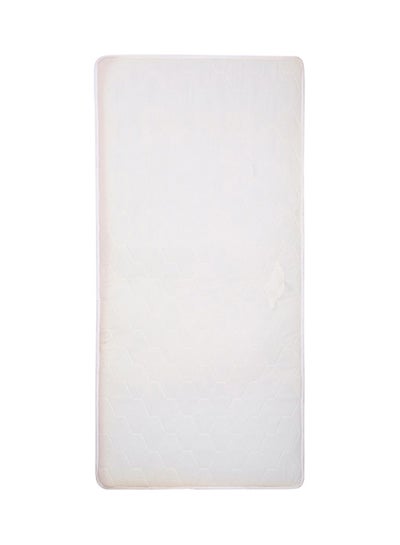 Buy Single Medicated Mattress White 190x90x10cm in UAE