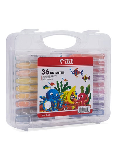 اشتري 36-Piece Oil Pastel Colour Box Set متعدد الألوان في الامارات