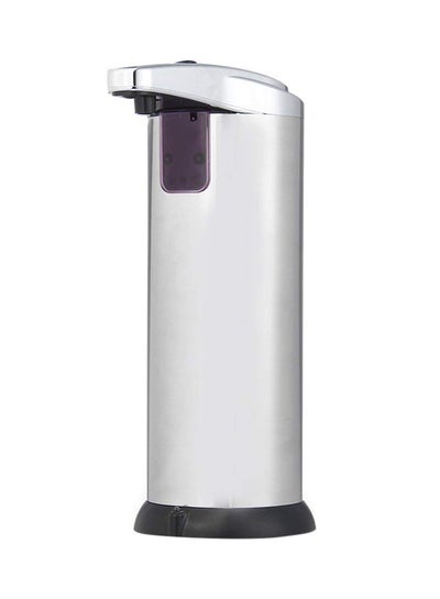 Buy Automatic Soap Dispenser With Built-In Infrared Smart Sensor Silver 18.5x10.6x7.35cm in Egypt
