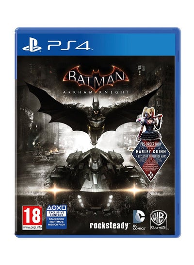 Buy Batman Arkham Knight (Intl Version) - Adventure - PlayStation 4 (PS4) in Egypt