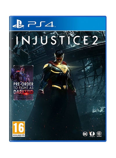 اشتري لعبة الفيديو Injustice 2 مع شخصية دارك سايد (إصدار عالمي) - adventure - playstation_4_ps4 في مصر