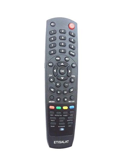 Buy Universal Remote Control For Receiver Black in UAE