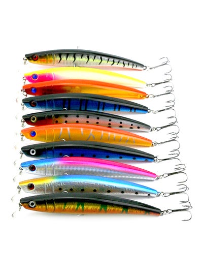 Buy 10-Piece Fishing Lure Bait 124.82grams in UAE