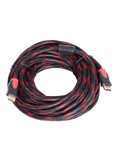 Buy HDMI Male To Male Cable Black/Red in Egypt
