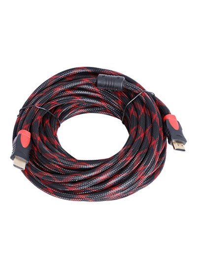 Buy HDMI Male To Male Cable Black/Red in UAE