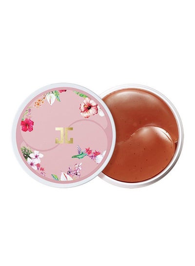 Buy 60-Piece Roselle Tea Eye Gel Patch Set Brown in UAE