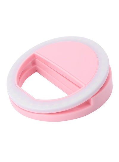 Buy LED Ring Flash Light Pink/White in Egypt