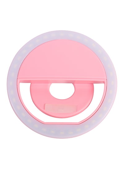 Buy SG-11 LED Selfie Flash Ring Pink in UAE