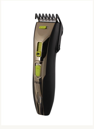 Buy Electric Rechargeable Hair Clipper Black/Brown in UAE