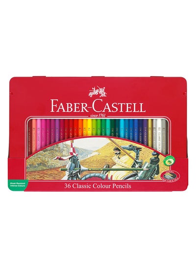 Buy 36-Piece Classic Colour Pencil Set Multicolour in UAE