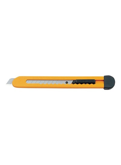 Buy Plastic Paper Cutter Yellow/Black in UAE