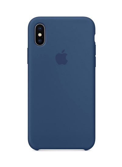 Buy Soft Case Cover For Apple iPhone X Ocean Blue in Saudi Arabia