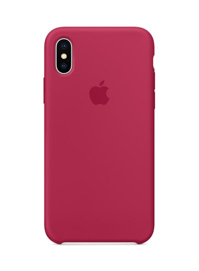 Buy Combination Soft Case Cover For Apple iPhone X Rose in Saudi Arabia