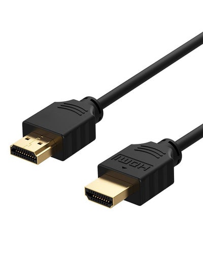 Buy 4K HDMI Male To Male Cable Black in Saudi Arabia