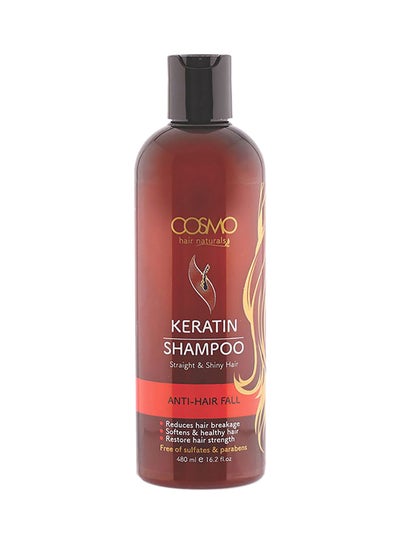 Buy Keratin Anti-Hair Fall Shampoo 480ml in UAE