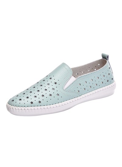 Buy Casual Stars Low Top Sneakers Fatt-Tom-1044 Blue in UAE