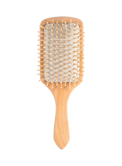 Buy Wooden Anti Static Comb Beige 106grams in UAE