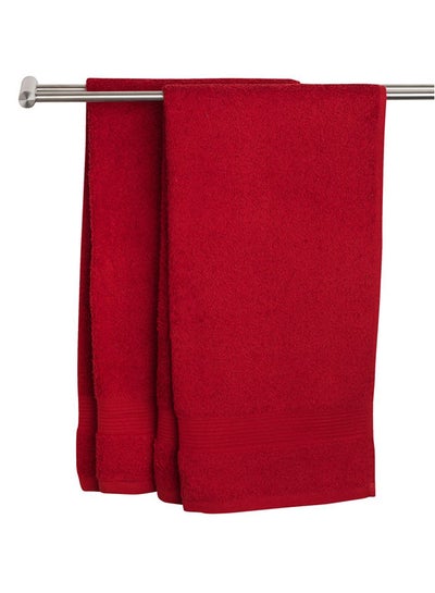 Buy Karlstad Hand Towel Red 50x100cm in Saudi Arabia
