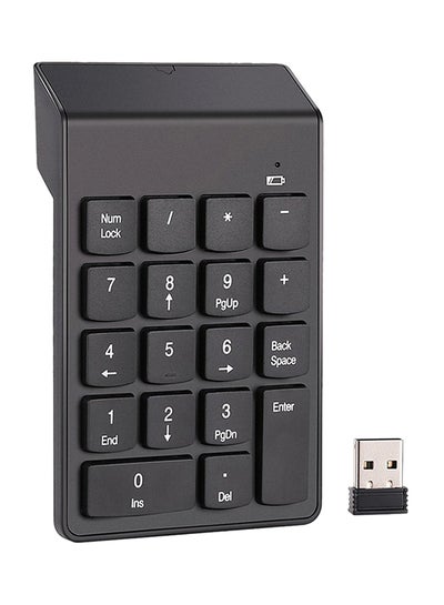 Buy Wireless Numeric Keypad Black in Saudi Arabia
