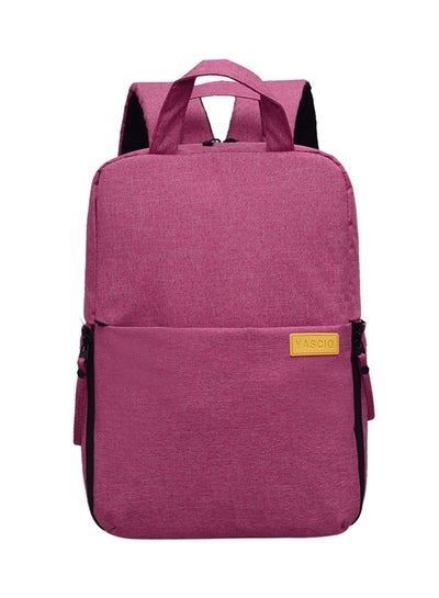 Buy Nylon Camera Backpack With Interior Tablet Sleeve Purple in UAE