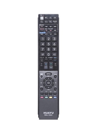 Buy Remote Control For Sharp LCD/LED TV Black in UAE