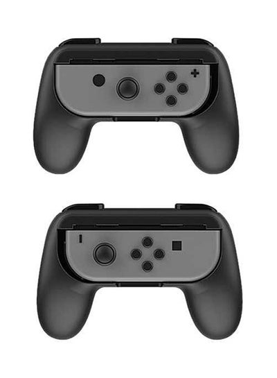 اشتري 2-Piece Joy-Con Handle Controller Grip For Nintendo Switch في السعودية