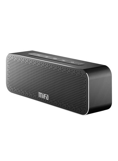 Buy Metal Wireless speaker With Mic ww-4 Black in Saudi Arabia