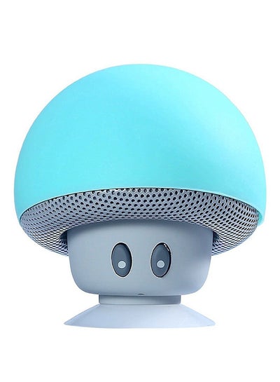 Buy Mushroom Shape Wireless Speaker Light blue in Saudi Arabia